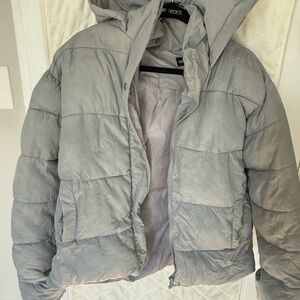 PrettyLittleThing Light Gray Jacket